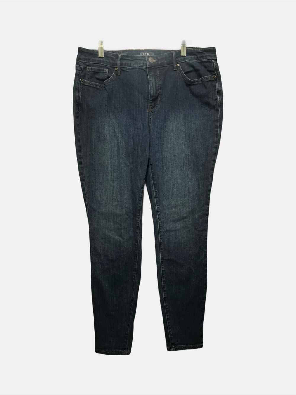 NYDJ Women's Medium Wash Skinny Jeans Lift X Tuck Technology Size 12